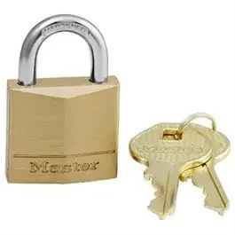 1-3/16 In. Solid-Brass Keyed Padlock Pin Tumbler