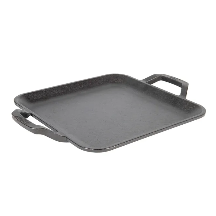 11 Inch Square Lodge Chef Collection Cast Iron Griddle