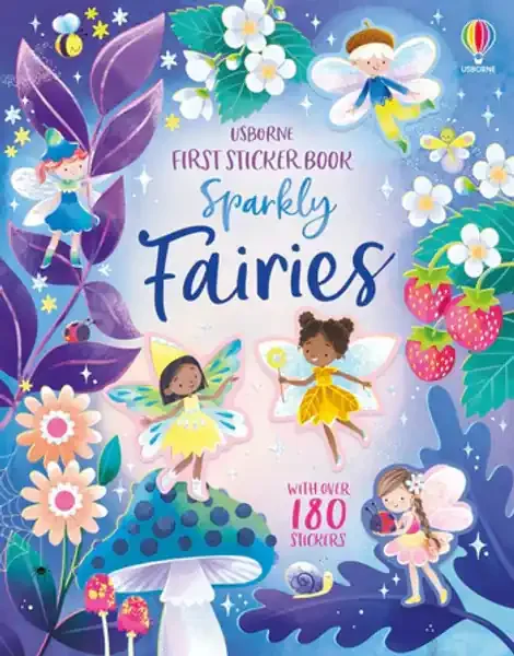 1ST STICKER BOOK SPARKLY FAIRIES