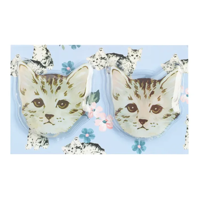 2 Pack Reusable Cat Gel Eye Masks Set of 2