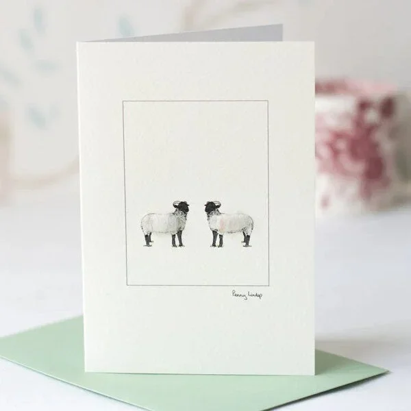 2 Sheep Card