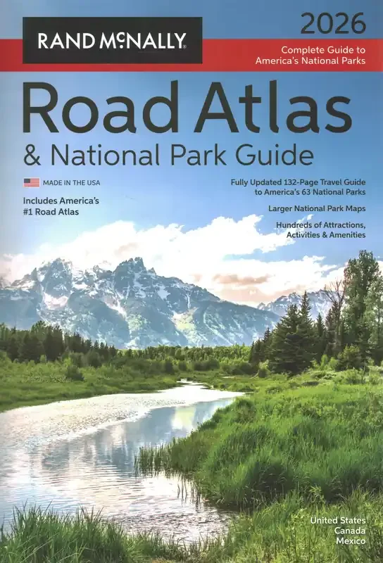 2026 Road Atlas & National Park Guide