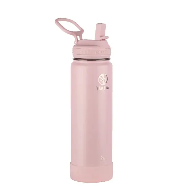 24OZ BOTTLE BLUSH STRAW