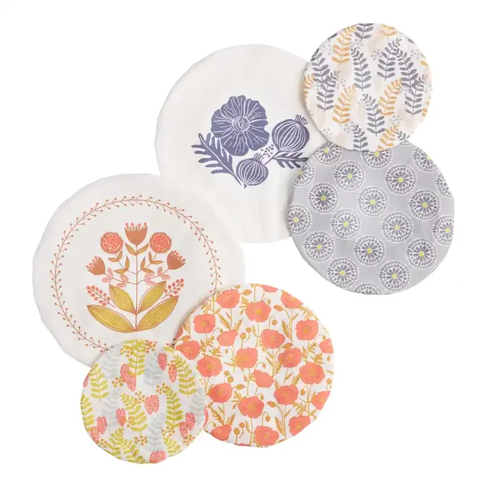 3 Pack Jen Hewett Cotton Bowl Covers Set of 2