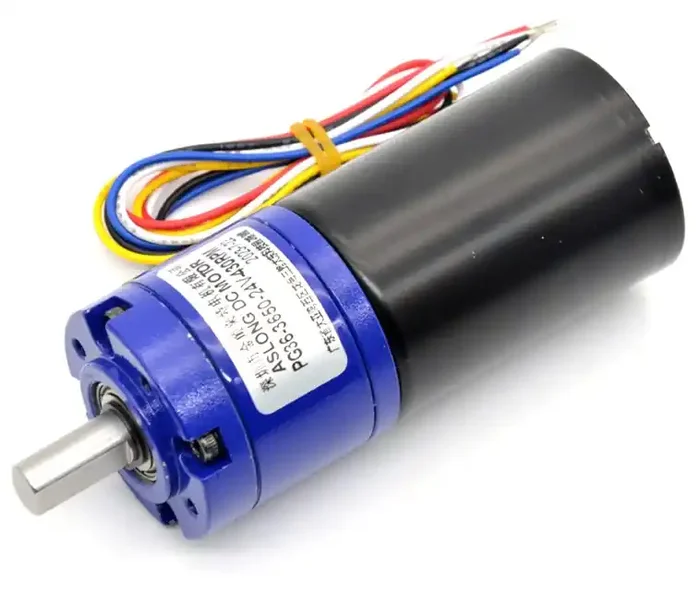 3650 Miniature Brushless DC Reduction Motor PG36-3650 12V 8RPM/24V 8RPM 1 721 Ratio