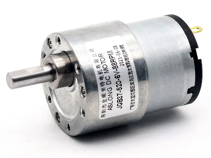 37mm Brushed Motor Micro DC Deceleration Motor JGB37-520 12V 7RPM 1 810 Ratio