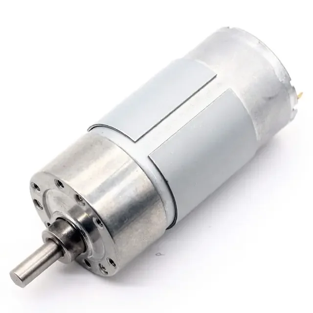 37mm Gear Motor 555 24v Mini DC Motor JGB37-555 24v Mini DC Gear Motor 24V 66RPM 1 90 Ratio