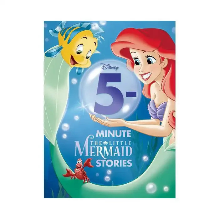 5-Minute the Little Mermaid Stories – by Disney Books (Hardcover)