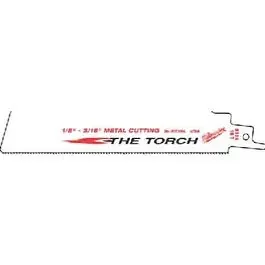 5-Pack 6-In. 18-TPI The Torch Reciprocating Saw Blades