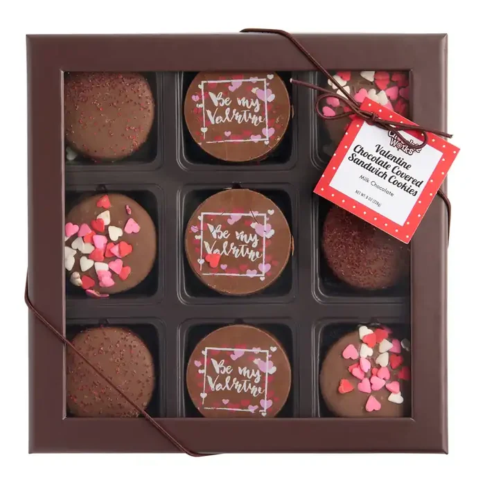 5th Ave Chocolate Covered Sandwich Cookies 9 Count