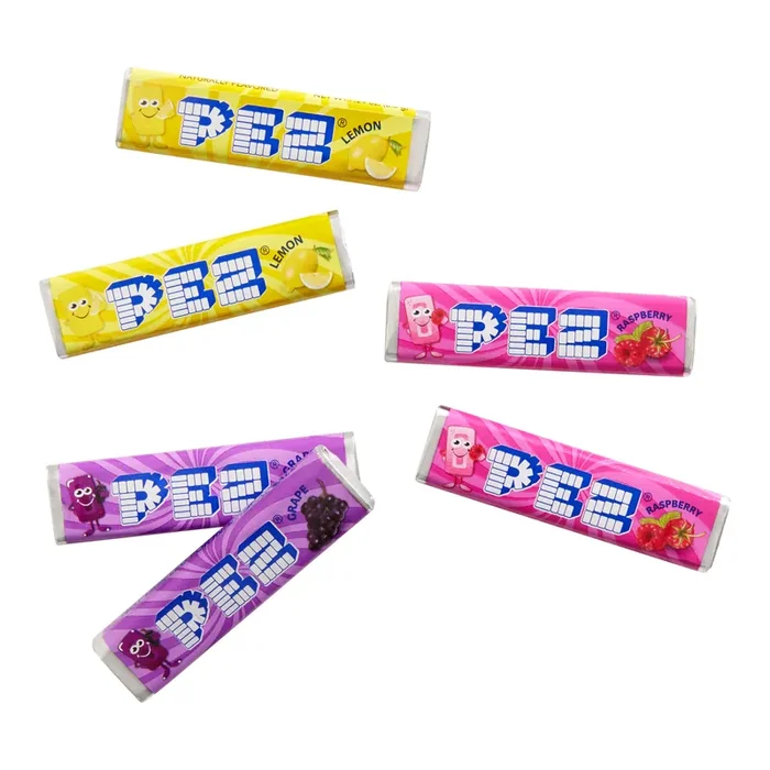 6 Pack Pez Assorted Candy Refills Set of 2