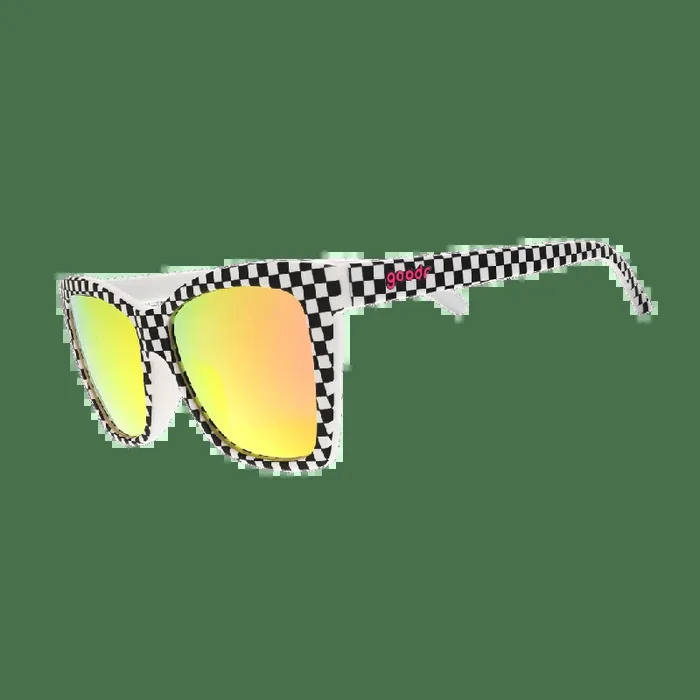 “Server With A Checkered Past” Polarized Pop G Sunglasses