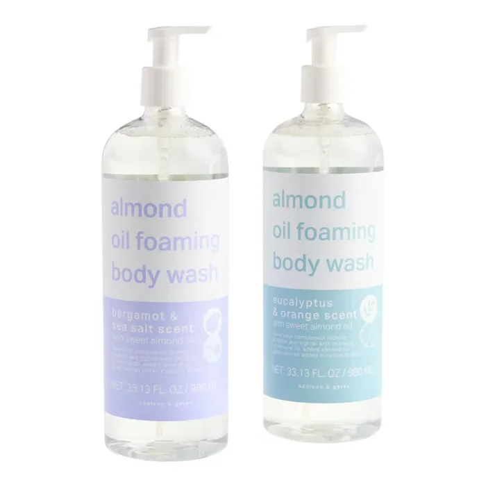 A&G Almond Oil Foaming Body Wash