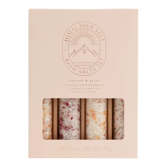 A&G Botanical Himalayan Salt Bath Salts 4 Pack