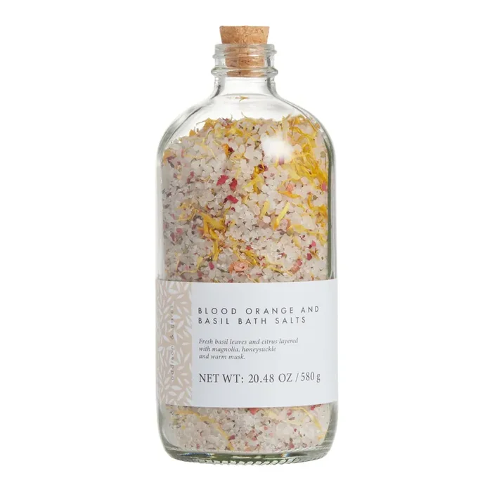 A&G Cozy Fall Blood Orange And Basil Bath Salts