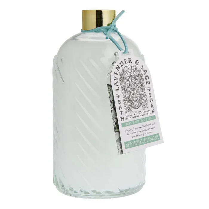 A&G Elegant Autumn Lavender & Sage Bubble Bath