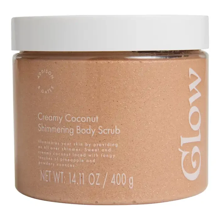 A&G Glow Creamy Coconut Shimmering Body Scrub