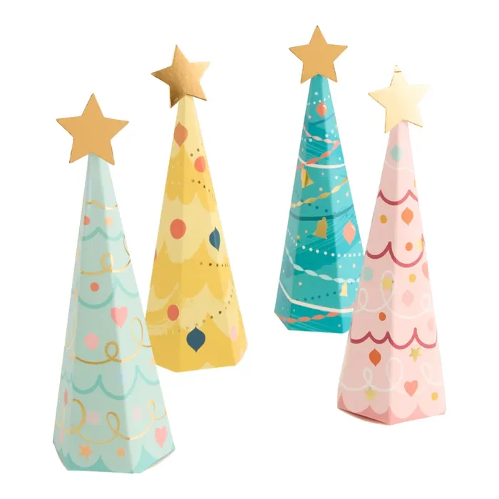 A&G Rainbow Tree Bath Fizzer Crackers 4 Count