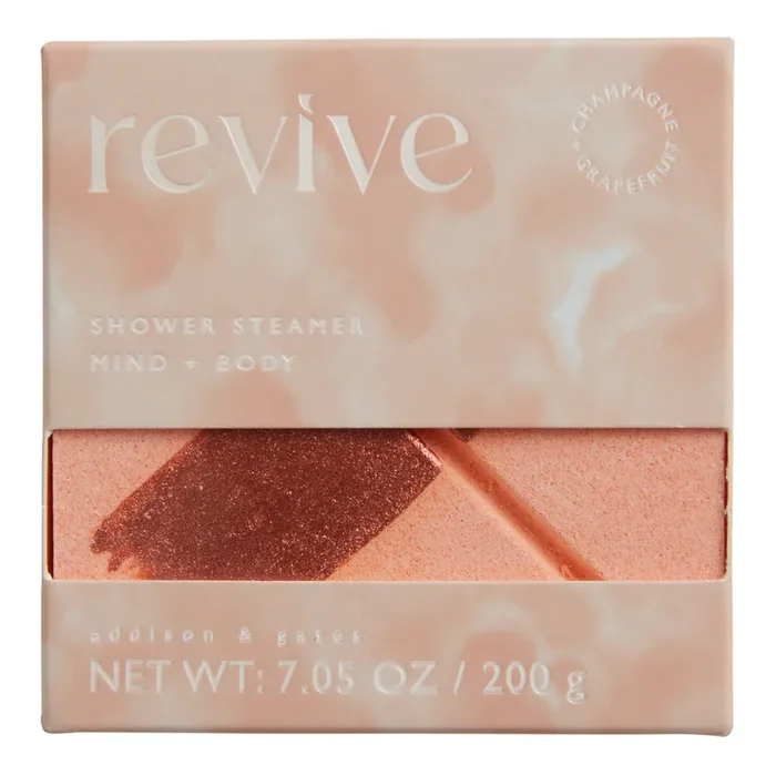 A&G Revive Champagne & Grapefruit Shower Steamer 2 Count