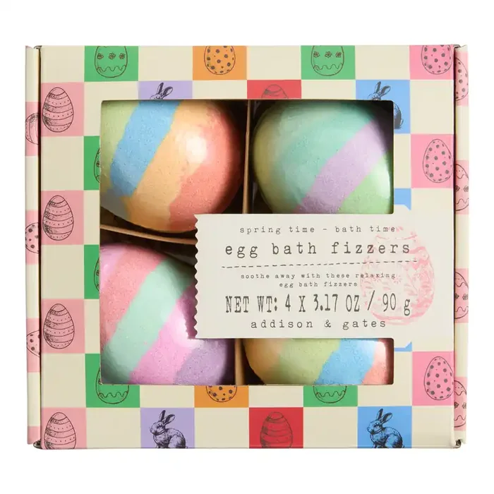A&G Springtime Egg Bath Fizzers 4 Count