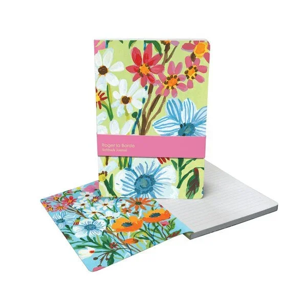A5 Softback Journal Flower Field