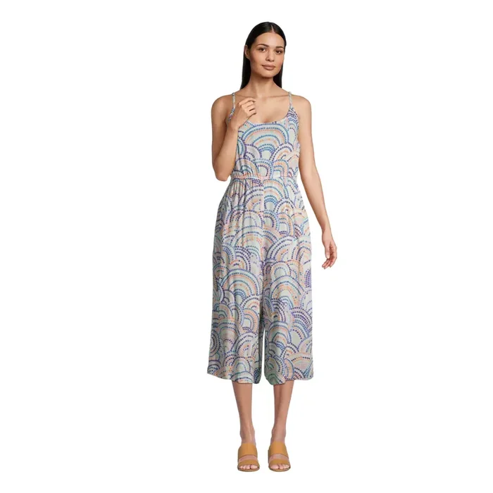 Aina Multicolor Marina Tile Jumpsuit With Pockets
