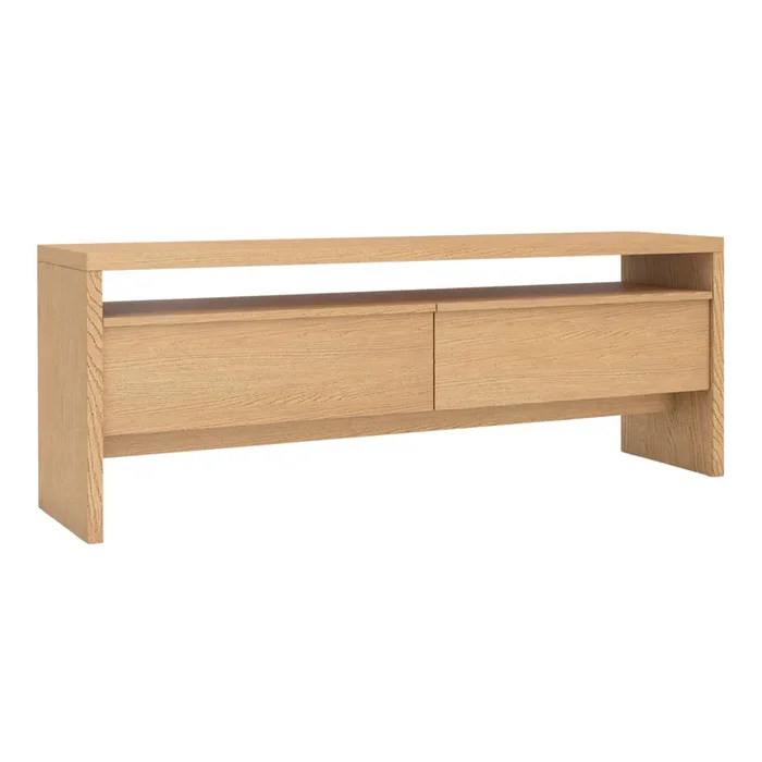 Alexander Natural Wood Media Stand