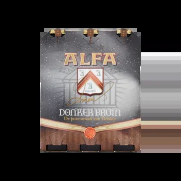Alfa Dark brown beer