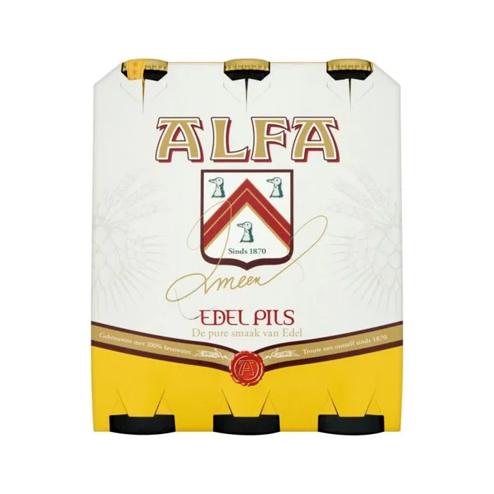 Alfa Edel pils beer