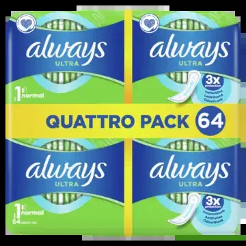 Always Ultra normal sanitary pads large