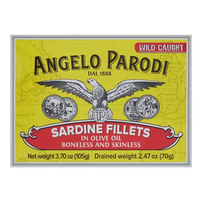 Angelo Parodi Boneless Skinless Sardines in Oil