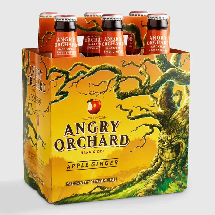 Angry Orchard Apple Ginger Cider, 6-Pack