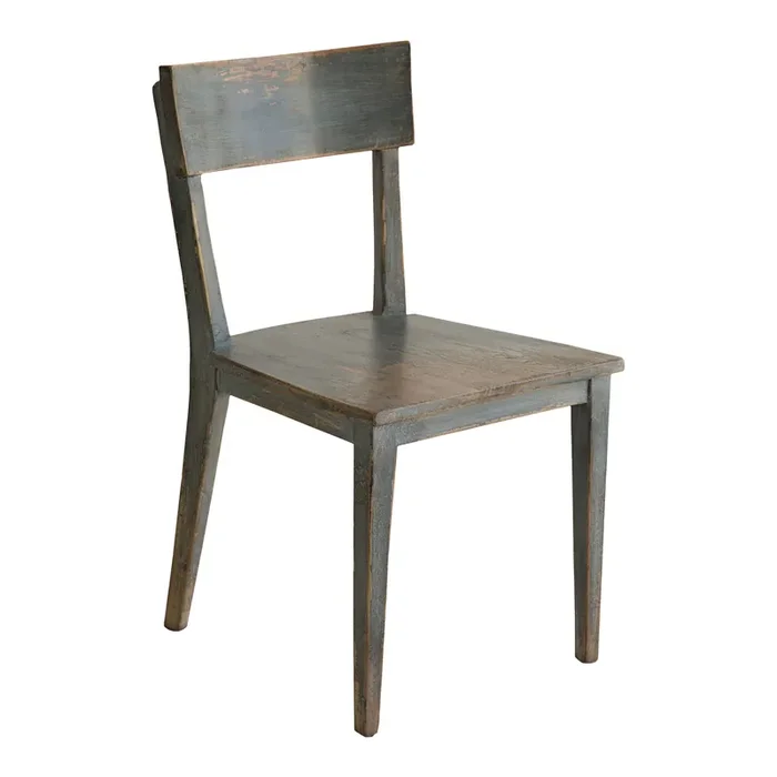 Antiqued Elm Wood Jude Dining Chairs Set of 2