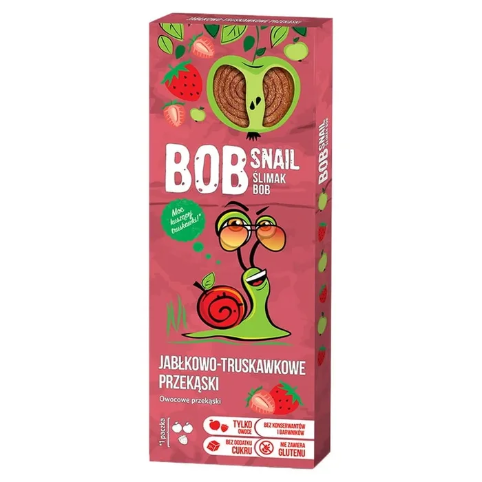 Apfelsnack – Erdbeere 30g BOB SCHNECKE
