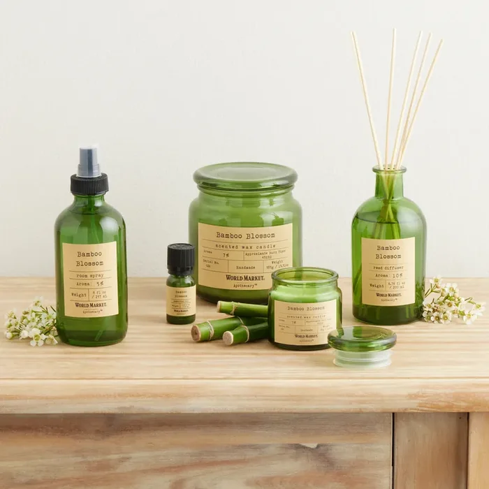 Apothecary Bamboo Blossom Home Fragrance Collection