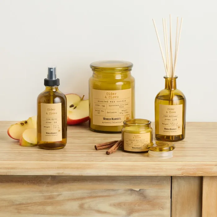 Apothecary Cider & Clove Home Fragrance Collection