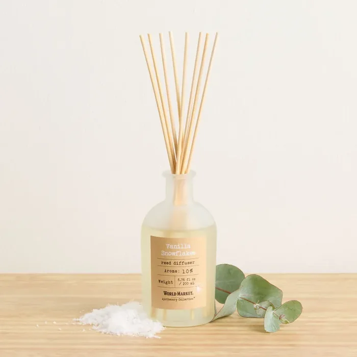 Apothecary Vanilla Snowflakes Reed Diffuser