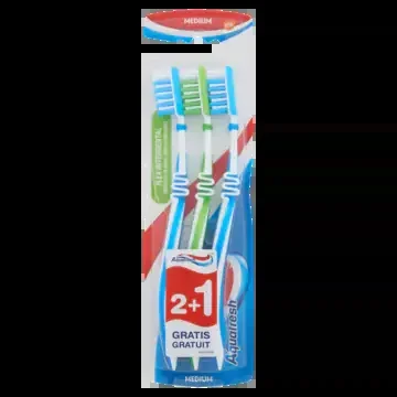 Aquafresh Interdental medium toothbrush 3-pack