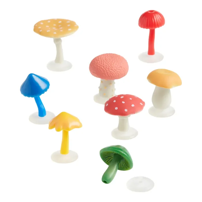 Archie McPhee Mini Mushroom Collection 8 Pack