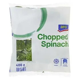 ARO GEHACKTER SPINAT, gefrorene Portionen 400 g