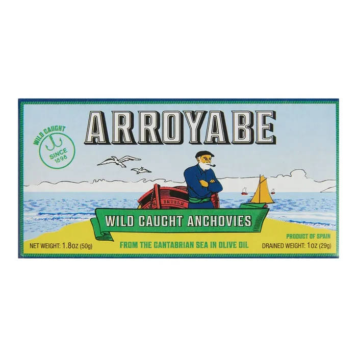 Arroyabe Anchovy Fillets in Olive Oil