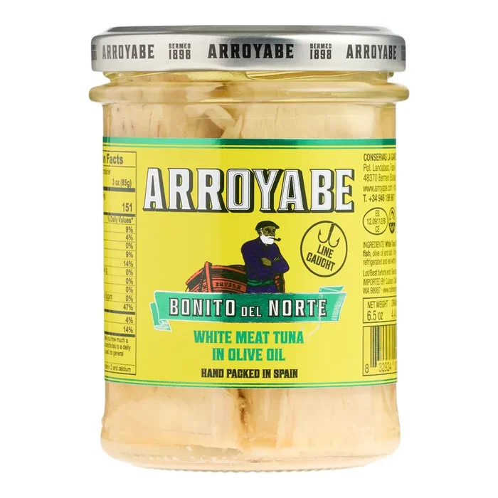 Arroyabe White Tuna in Olive Oil Jar