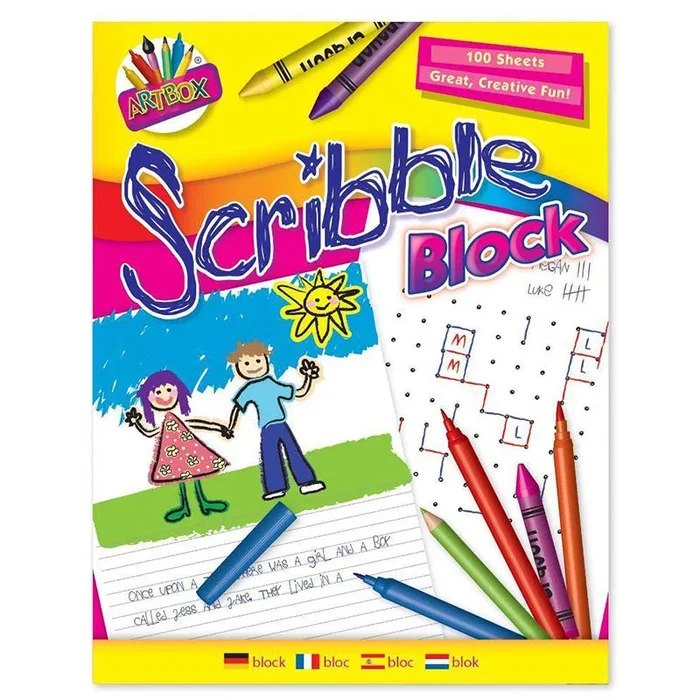 Artbox Scribble Block 100 Sheets