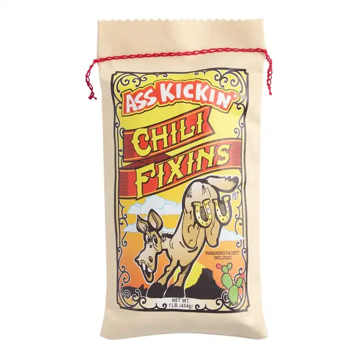 Ass Kickin’ Chili Fixins Beans and Seasoning Kit