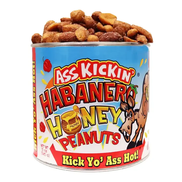 Ass Kickin‘ Habanero Honey Peanuts
