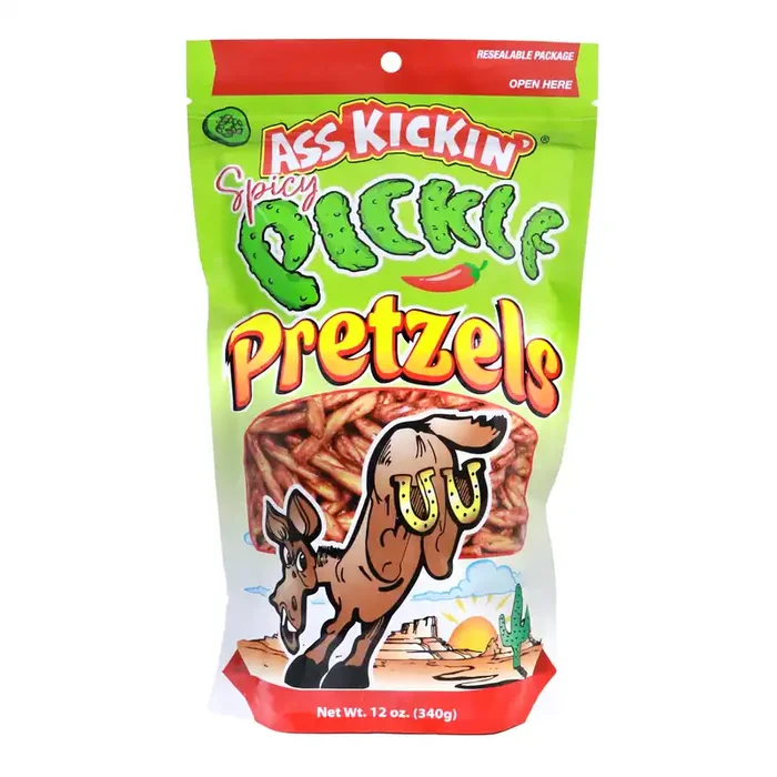 Ass Kickin‘ Spicy Pickle Pretzels