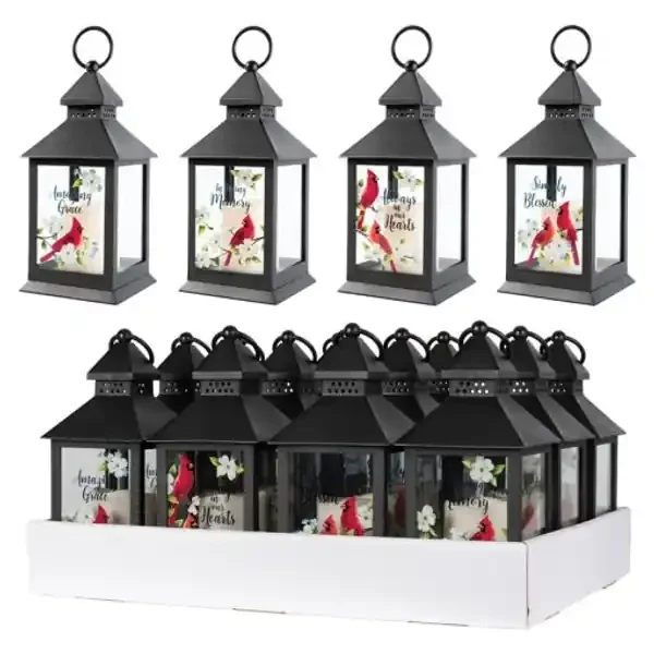 ASSORTED CARDINAL LANTERNS