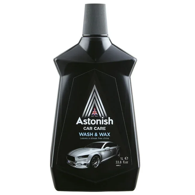 Astonish Car Care 2 in 1 Wash & Wax 1 Litre
