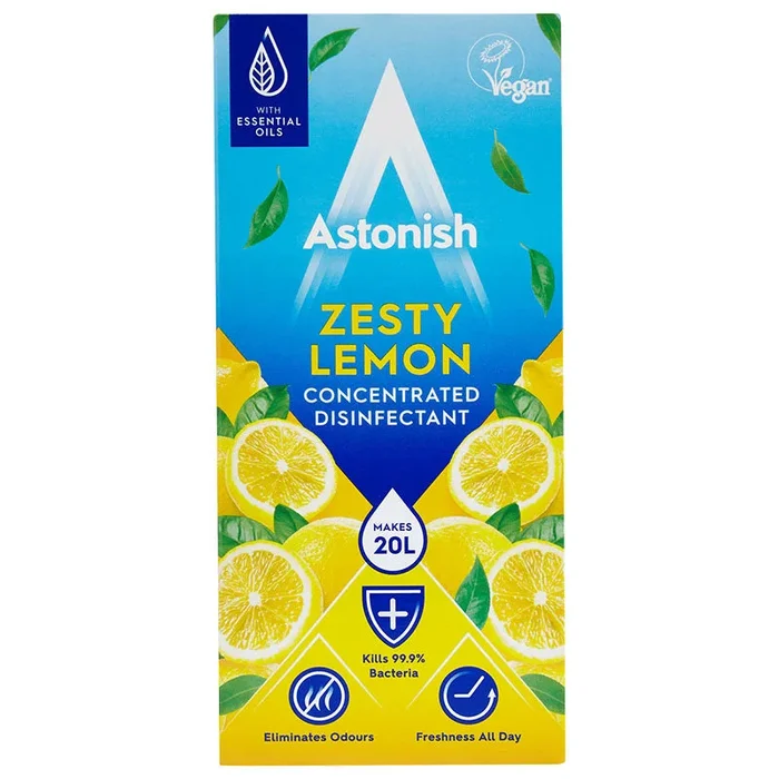 Astonish Concentrated Disinfectant Zesty Lemon 500ml