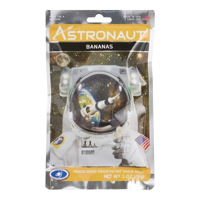 Astronaut Freeze Dried Bananas